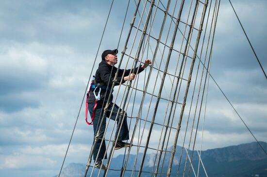 The Khersones tall ship