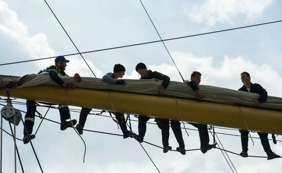 The Khersones tall ship