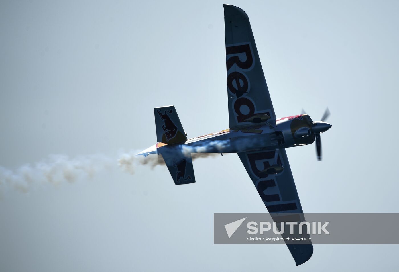 Red Bull Air Race World Championship in Cannes. Day one