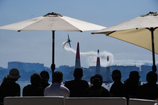 Red Bull Air Race World Championship in Cannes. Day one