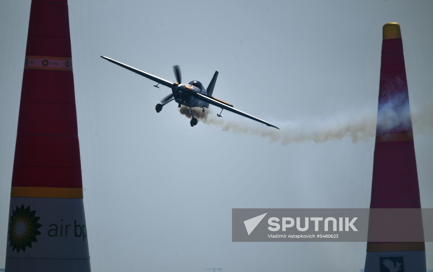 Red Bull Air Race World Championship in Cannes. Day one
