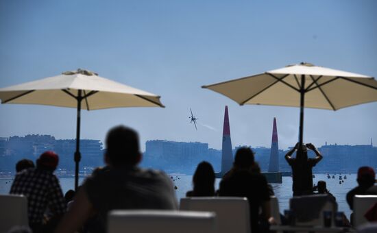 Red Bull Air Race World Championship in Cannes. Day one