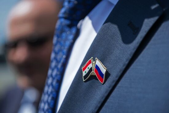 Russian-Syrian Friendship Olive Alley planted in Yalta