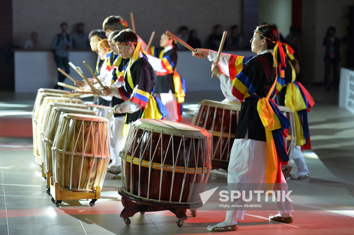 Delphic Games kick-off ceremony at Far Eastern Federal University