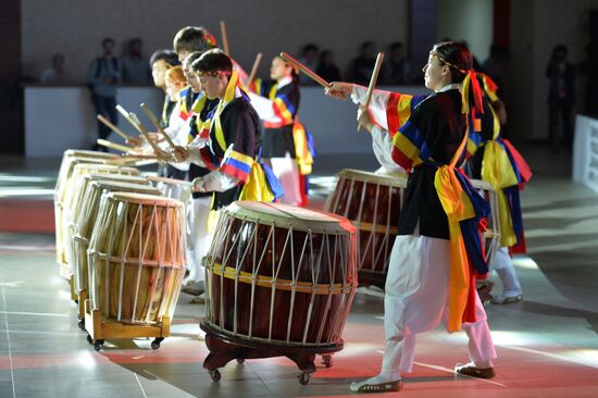 Delphic Games kick-off ceremony at Far Eastern Federal University