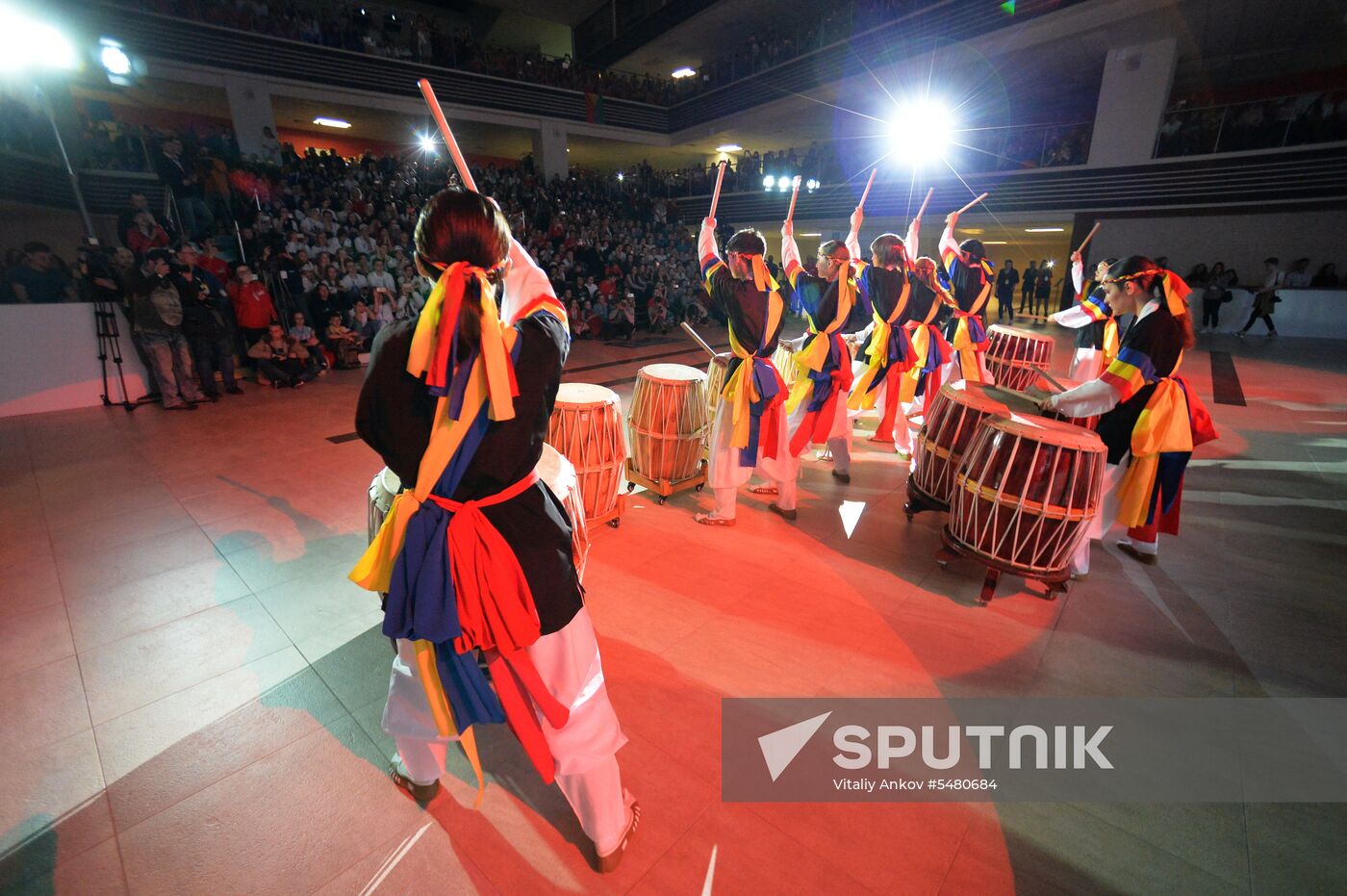 Delphic Games kick-off ceremony at Far Eastern Federal University