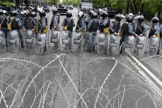 Protests in Yerevan