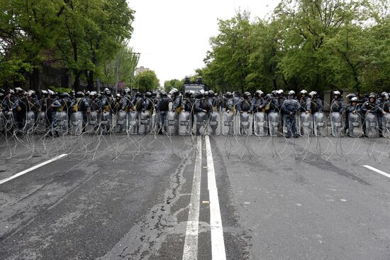 Protests in Yerevan