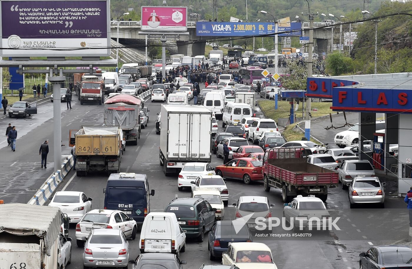 Protests in Yerevan