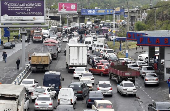 Protests in Yerevan