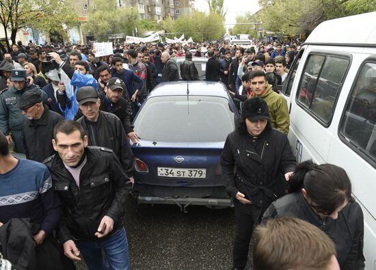 Protests in Yerevan