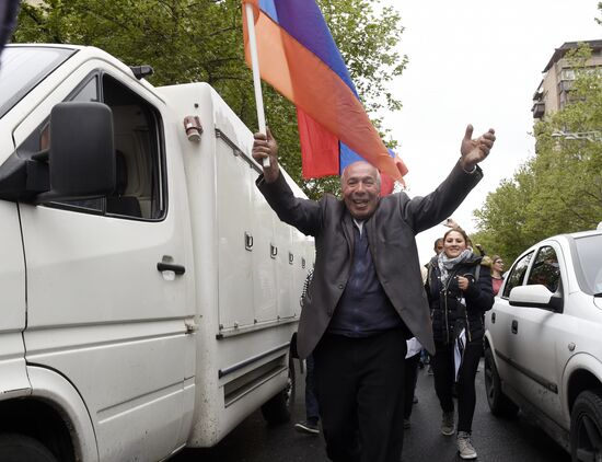 Protests in Yerevan