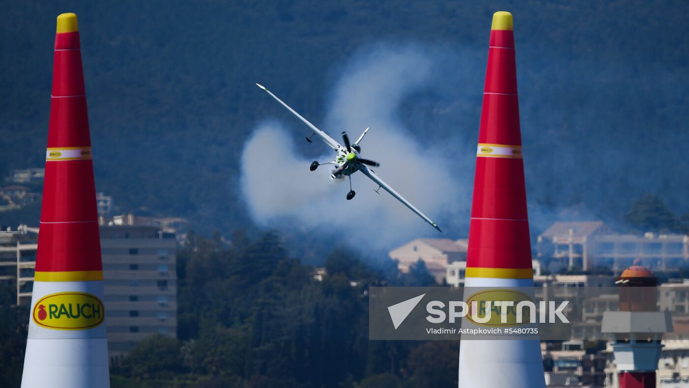 Red Bull Air Race World Championship in Cannes. Day one