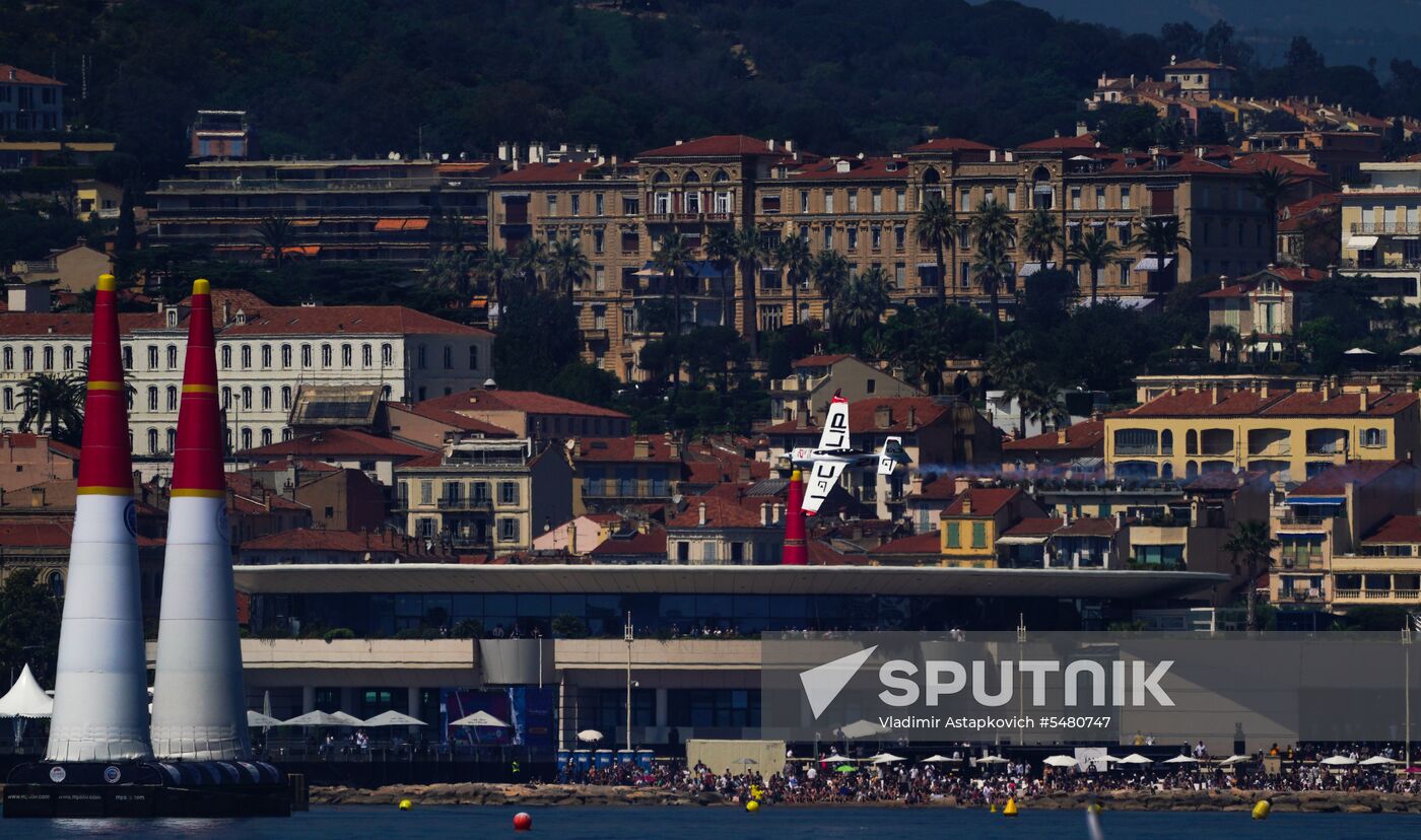 Red Bull Air Race World Championship in Cannes. Day one