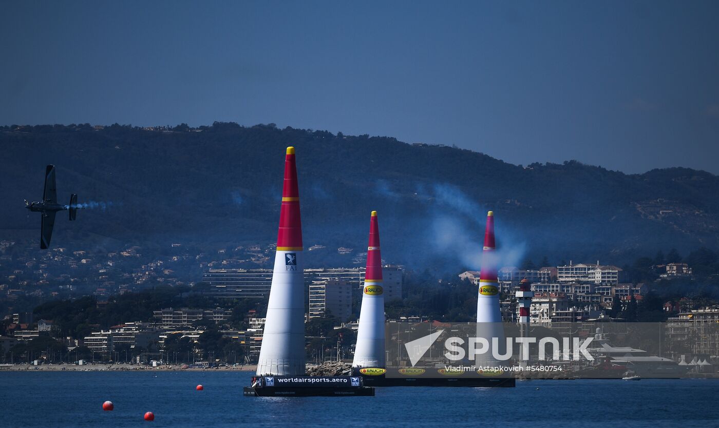 Red Bull Air Race World Championship in Cannes. Day one