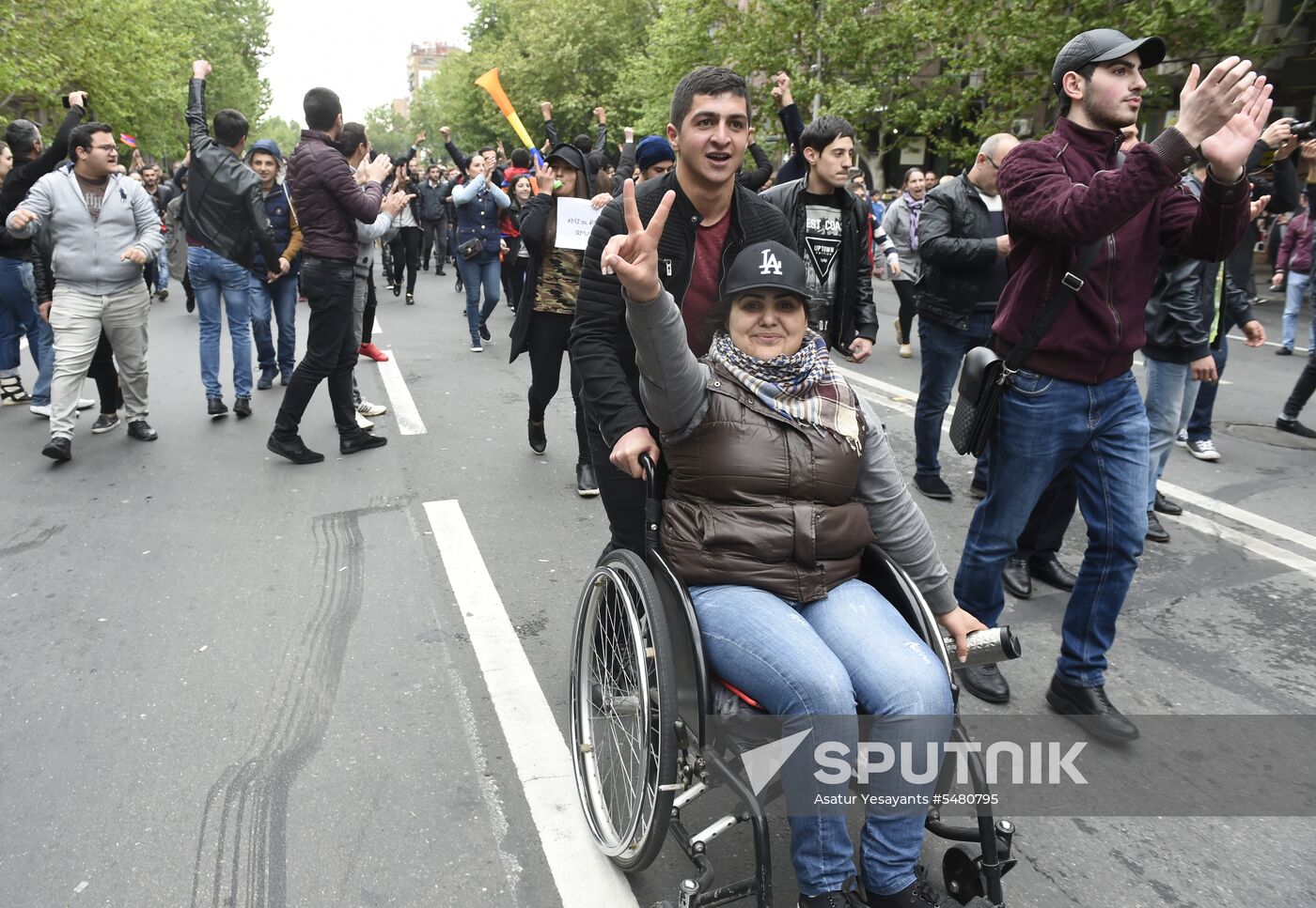 Protests in Yerevan