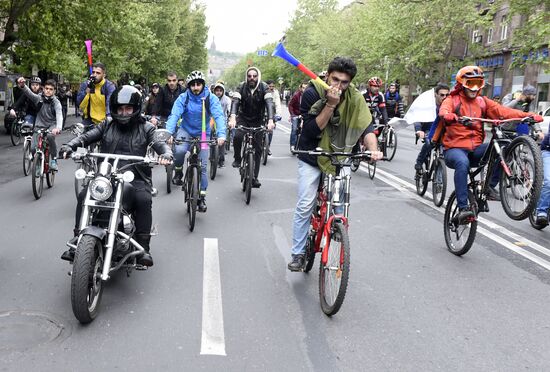 Protests in Yerevan