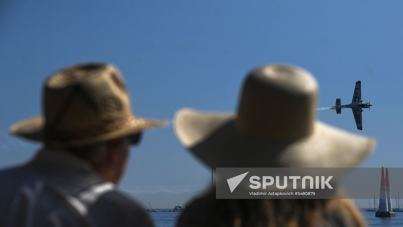 Red Bull Air Race World Championship in Cannes. Day one