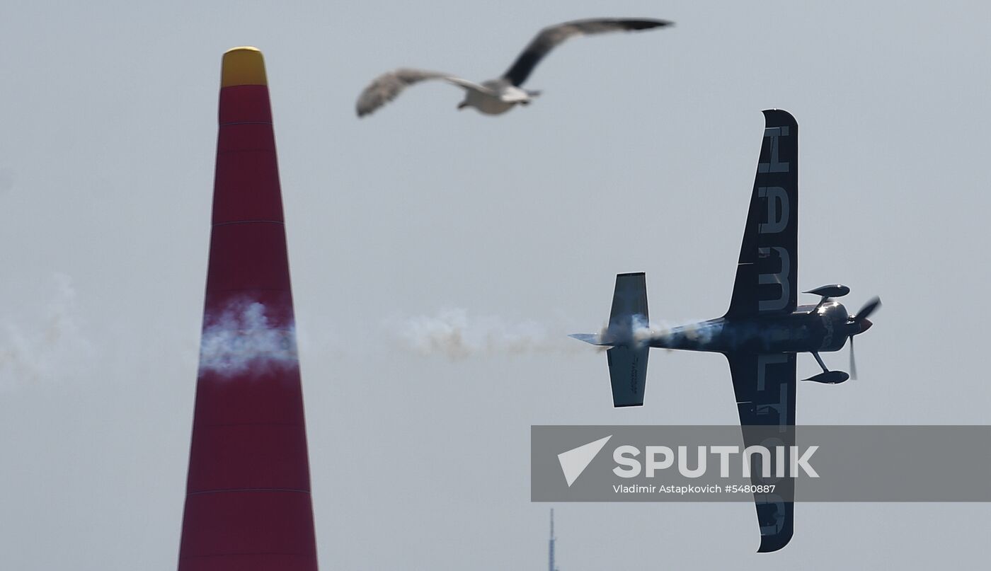 Red Bull Air Race World Championship in Cannes. Day one