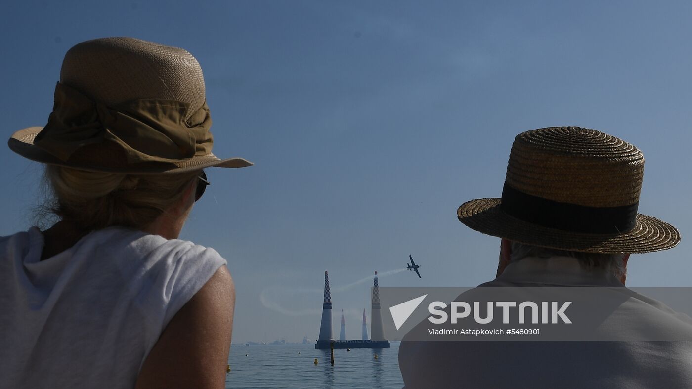 Red Bull Air Race World Championship in Cannes. Day one