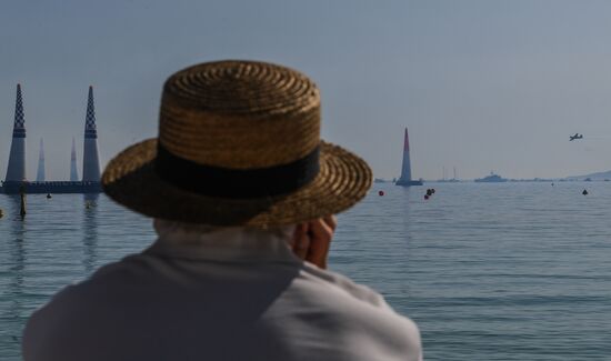 Red Bull Air Race World Championship in Cannes. Day one