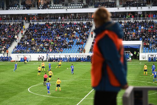 Football. Vogograd Arena hosts first official match