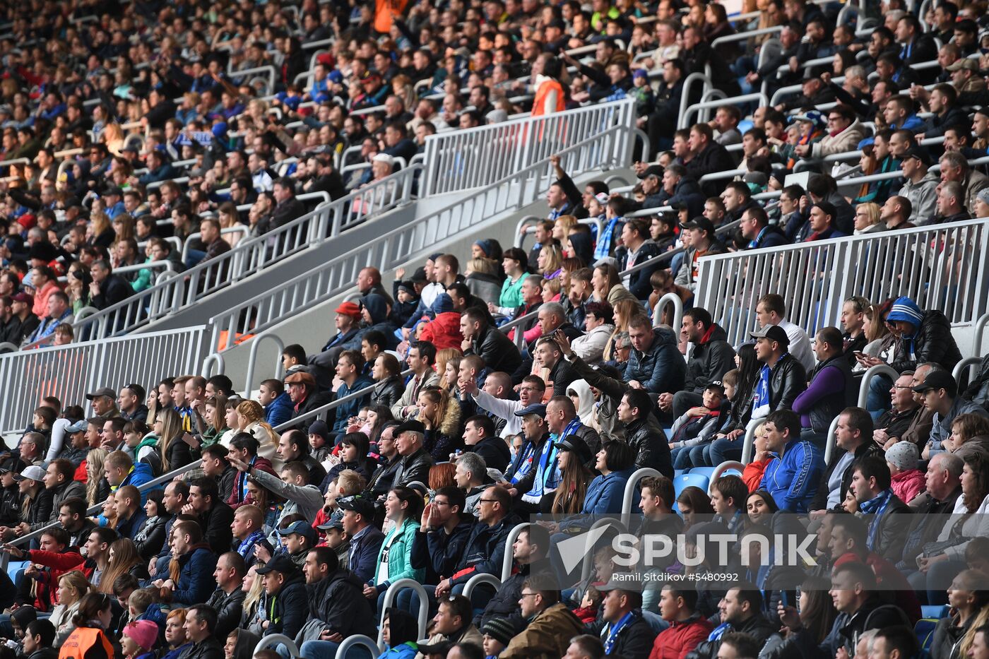 Football. Vogograd Arena hosts first official match