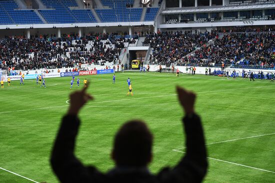 Football. Vogograd Arena hosts first official match