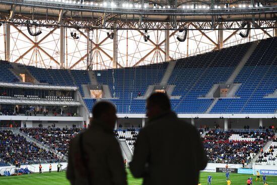 Football. Vogograd Arena hosts first official match
