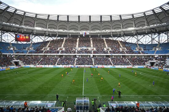 Football. Vogograd Arena hosts first official match