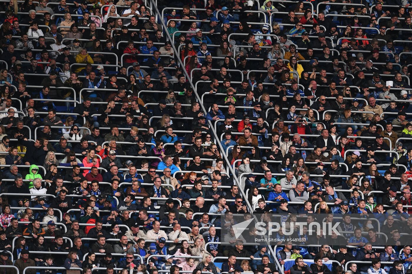 Football. Vogograd Arena hosts first official match