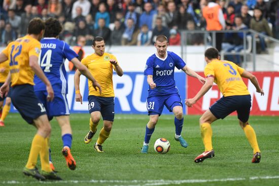 Football. Vogograd Arena hosts first official match