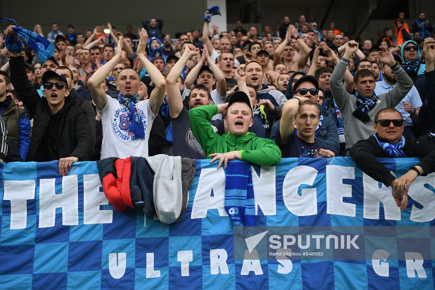 Football. Vogograd Arena hosts first official match