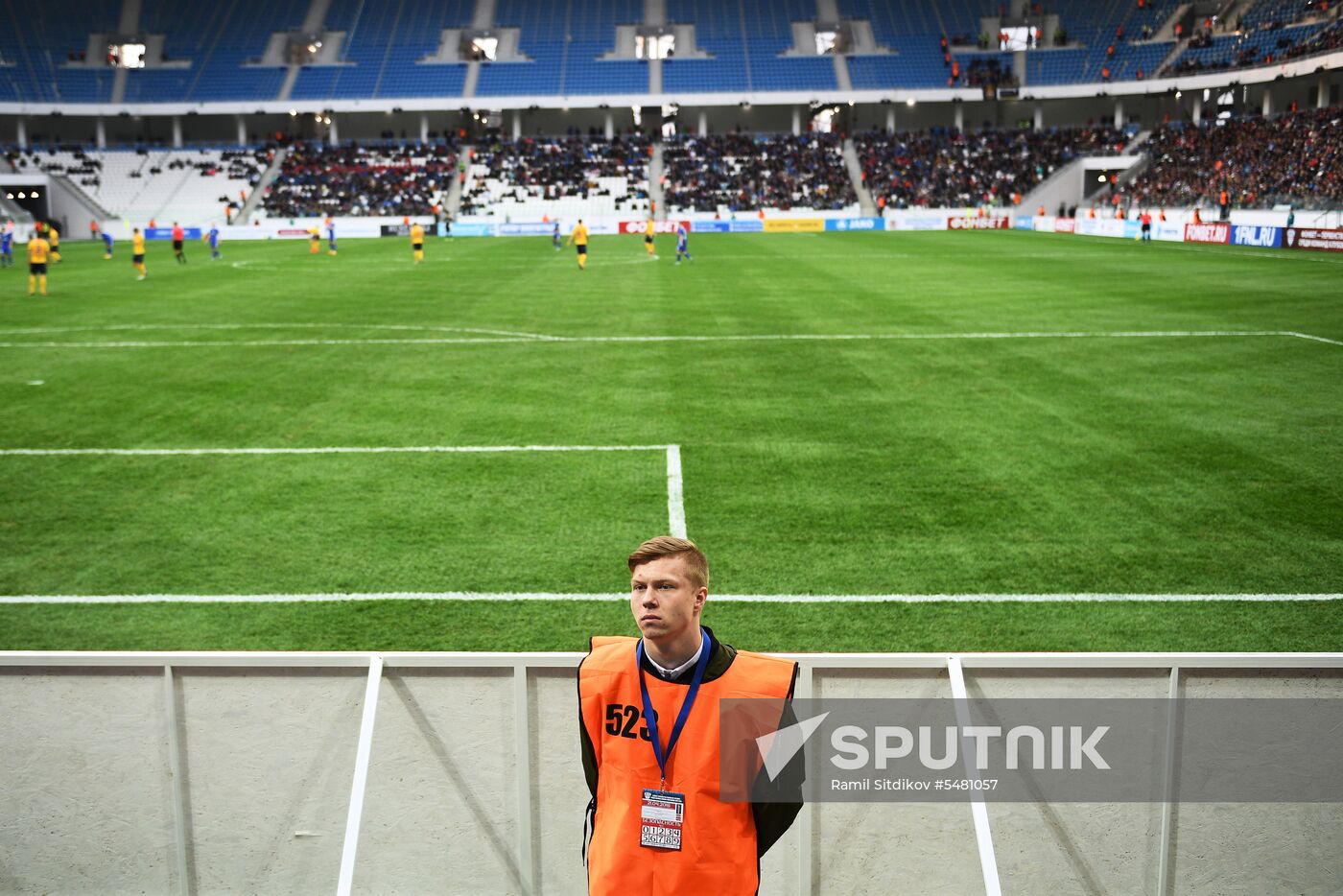 Football. Vogograd Arena hosts first official match