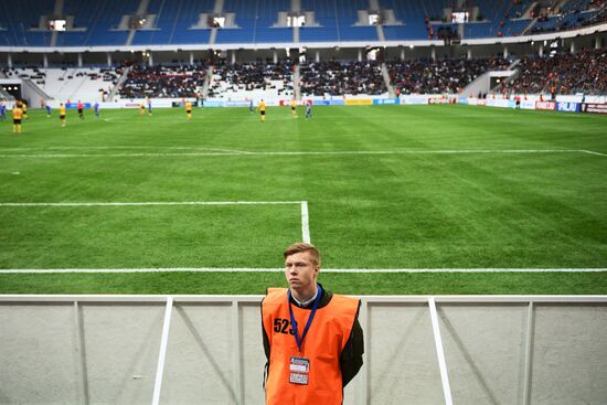 Football. Vogograd Arena hosts first official match