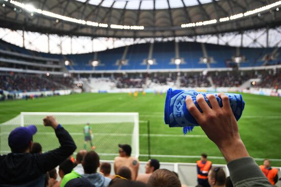 Football. Vogograd Arena hosts first official match