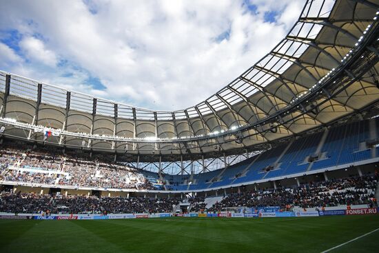Football. Vogograd Arena hosts first official match