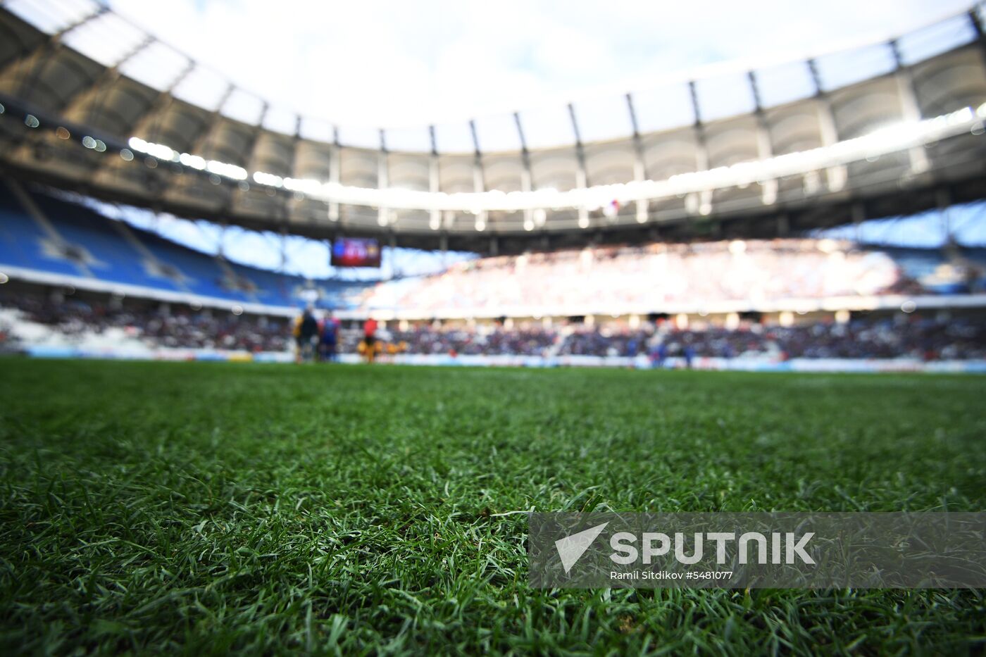 Football. Vogograd Arena hosts first official match