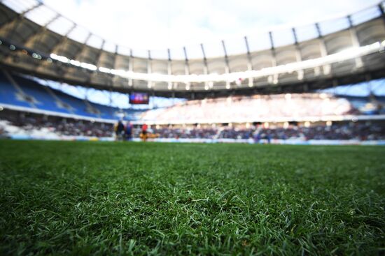 Football. Vogograd Arena hosts first official match