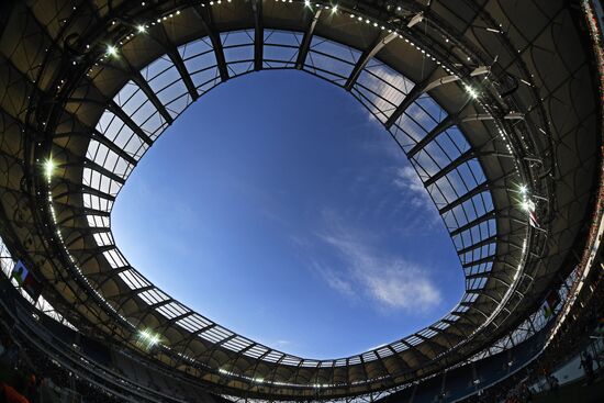Football. Vogograd Arena hosts first official match