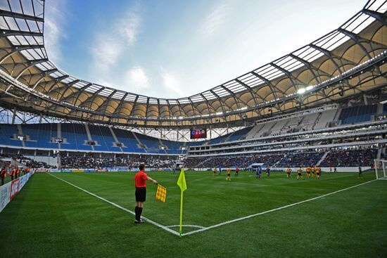 Football. Vogograd Arena hosts first official match