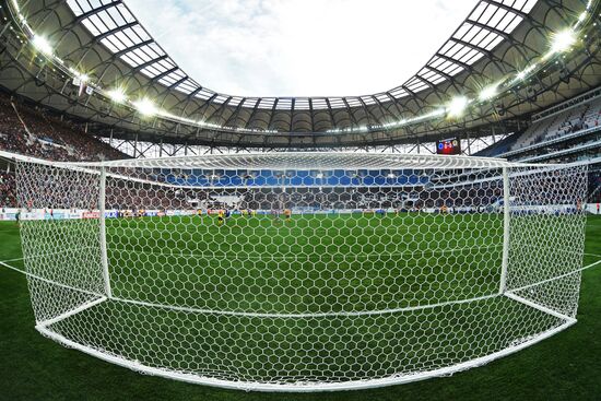 Football. Vogograd Arena hosts first official match