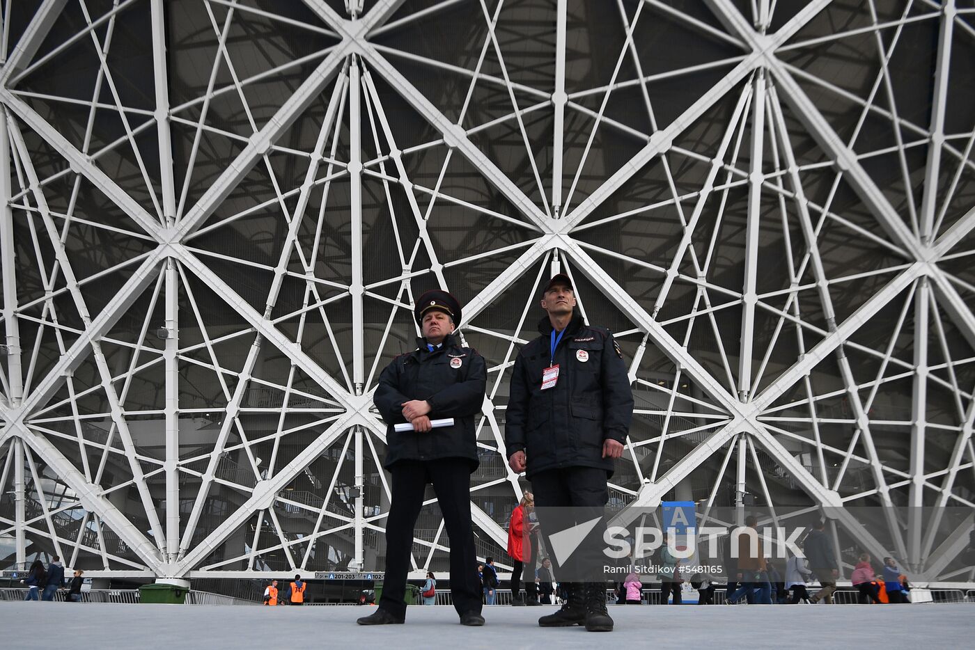 Football. Vogograd Arena hosts first official match