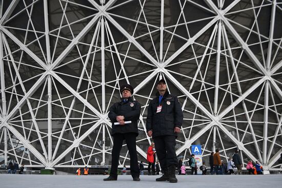 Football. Vogograd Arena hosts first official match