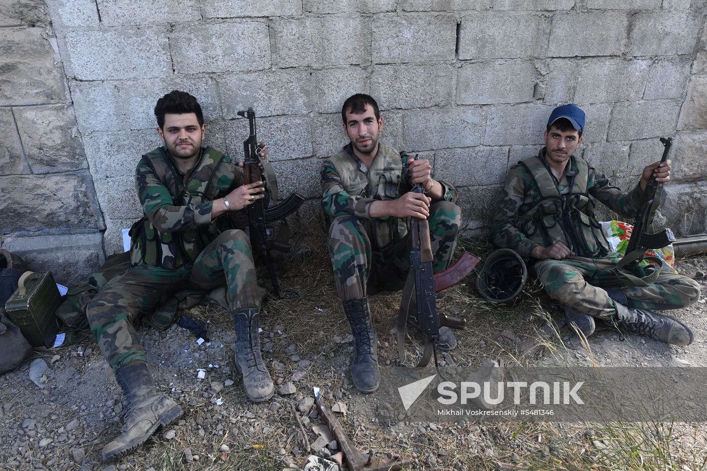 Situation around Yarmouk refugee camp south of Damascus
