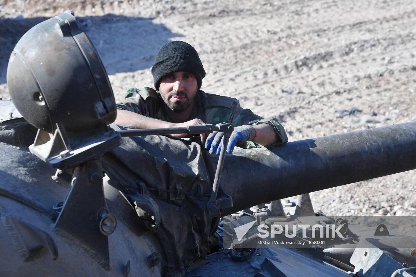 Situation around Yarmouk refugee camp south of Damascus