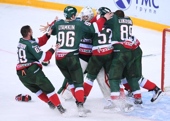 Ice hockey. Kontinental Hockey League. Ak Bars vs. CSKA