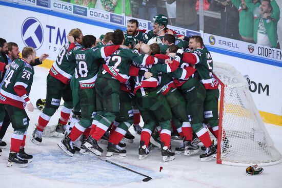 Ice hockey. Kontinental Hockey League. Ak Bars vs. CSKA