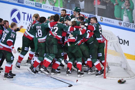 Ice hockey. Kontinental Hockey League. Ak Bars vs. CSKA