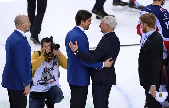 Ice hockey. Kontinental Hockey League. Ak Bars vs. CSKA